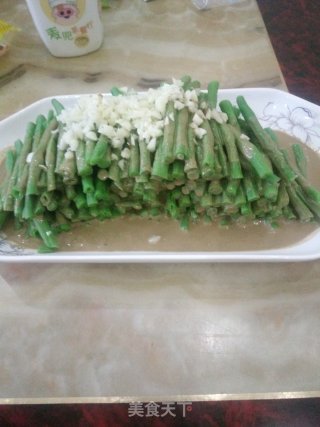 麻酱豇豆的做法