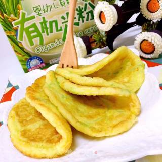黄瓜鸡蛋米饼的做法