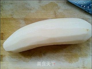 素炒藕片的做法步骤：1