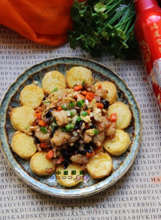 三鲜浇汁玉子豆腐的做法
