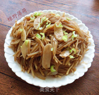 蒜香土豆丝的做法