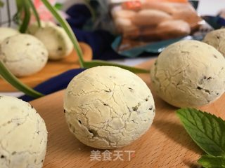 黑芝麻麻糬面包的做法