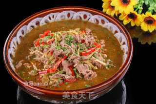 酸菜牛肉的做法