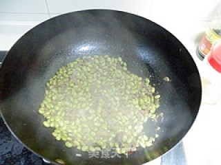 青豆牛肉末的做法步骤：10