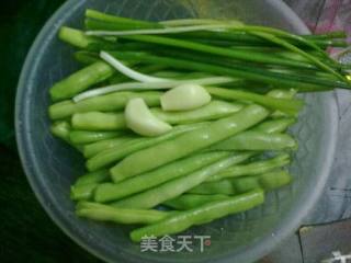 四季豆炒肉片的做法步骤：2