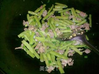 四季豆炒肉片的做法步骤：10