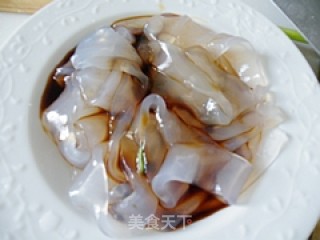 肉丝大拉皮的做法步骤：9