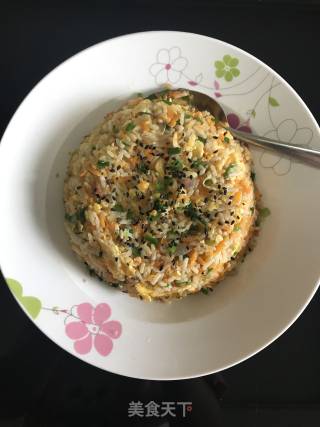 儿童快手营养蛋炒饭