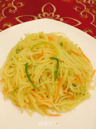 清炒土豆丝的做法