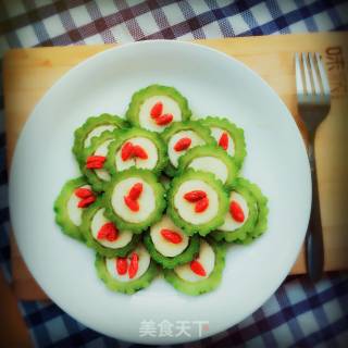 蜂蜜香蕉酿苦瓜的做法