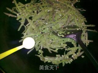 小炒扁豆丝的做法步骤：5