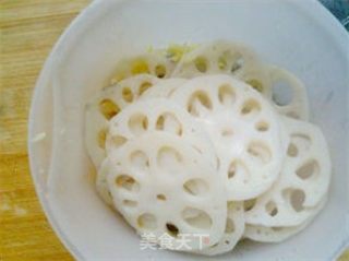 糖醋藕片的做法步骤：6