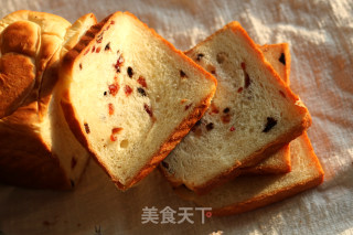 巧克力蔓越莓吐司的做法