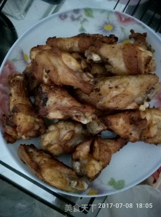 炸鸡翅的做法