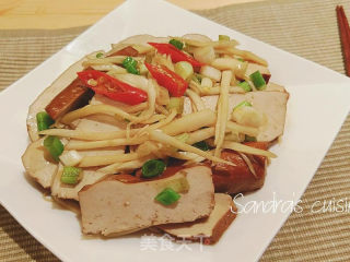 凉拌豆干的做法