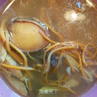 虫草花小鲍鱼煲鸡腿的做法