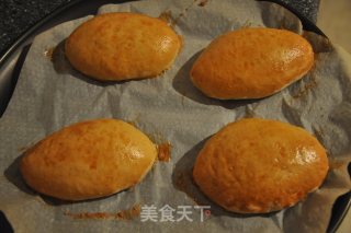 香橙香草布丁包的做法步骤：13