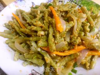美味蒸豆角的做法