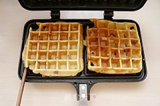 【华夫饼】玫瑰华夫饼的做法步骤：10