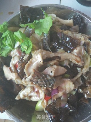 炒乌鱼片的做法