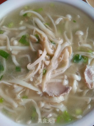 肉片煮香姑的做法