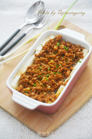 肉末蒸豆腐的做法