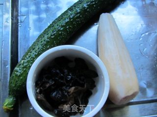 五福临门-炒荸荠藕片的做法步骤：2
