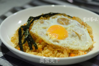 韩国泡菜炒饭的做法