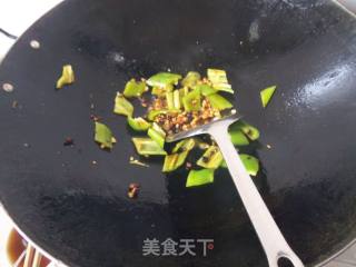 青椒烧茄子的做法步骤：5