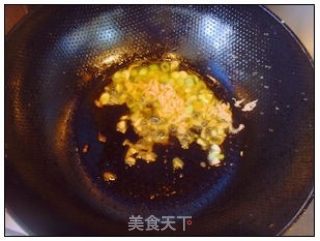 虾皮炒茼蒿的做法步骤：3