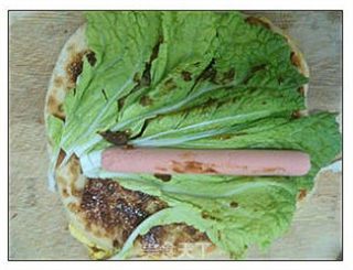 鸡蛋灌饼的做法步骤：11