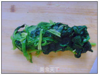 粉丝菠菜塔的做法步骤：1
