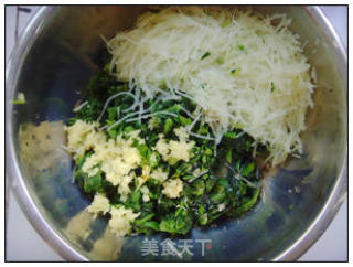 粉丝菠菜塔的做法步骤：6