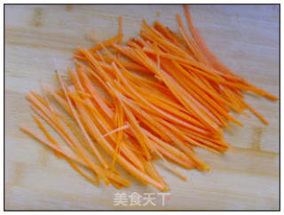 彩丝腐皮卷的做法步骤：2