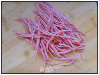 彩丝腐皮卷的做法步骤：3