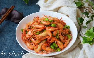 爆炒河虾豆子的做法