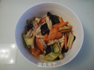凉拌腐竹的做法