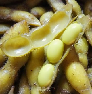 懒人版---五香毛豆的做法