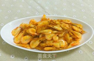 香酥小白虾的做法