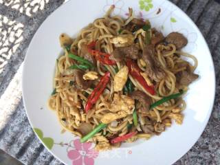 快手香炒面的做法