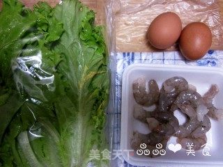 PK肯德基——鲜虾鸡蛋卷的做法步骤：1