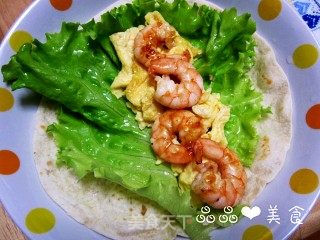PK肯德基——鲜虾鸡蛋卷的做法步骤：13