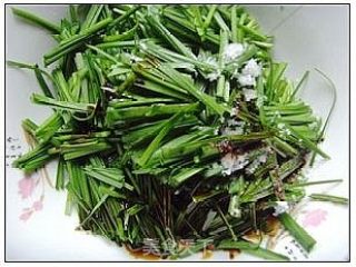 凉拌韭菜的做法步骤：5