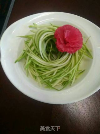 爽口西胡丝的做法