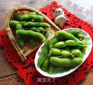 盐水毛豆的做法
