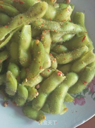 五香毛豆的做法