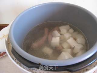 冬季养生汤：虫草萝卜排骨汤的做法步骤：6