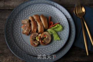 鸭肉蔬菜卷的做法