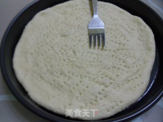 至尊鲜虾披萨的做法步骤：6