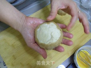 可可菠萝包的做法步骤：7